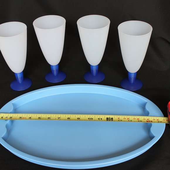 Tupperware | Kitchen | New Tupperware Ice Teaparfait Set Of 4 Wtray ...